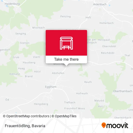 Карта Frauentödling