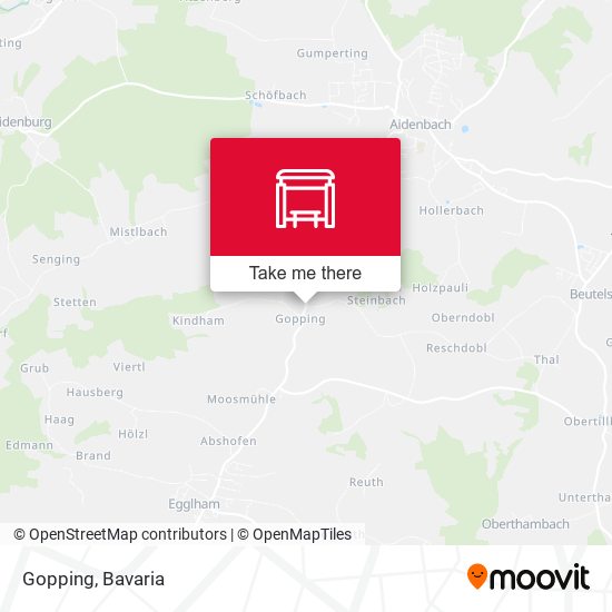 Карта Gopping