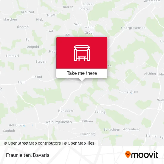 Карта Fraunleiten