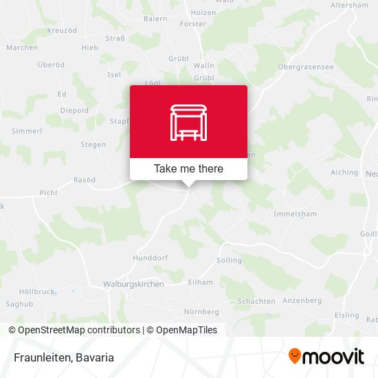 Карта Fraunleiten