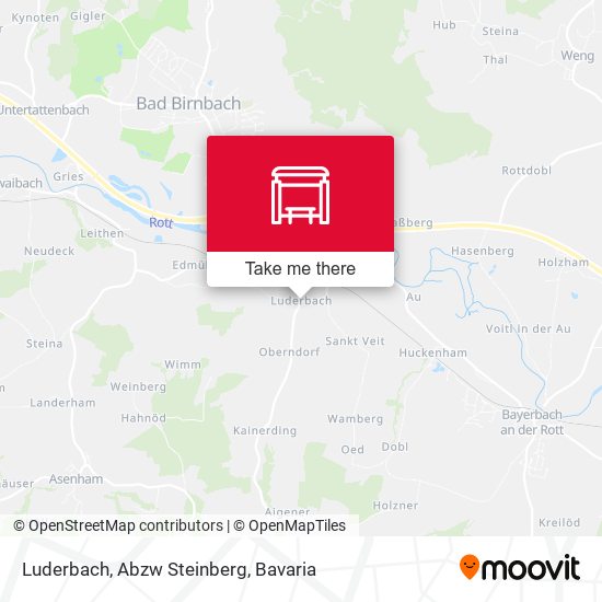 Luderbach, Abzw Steinberg map