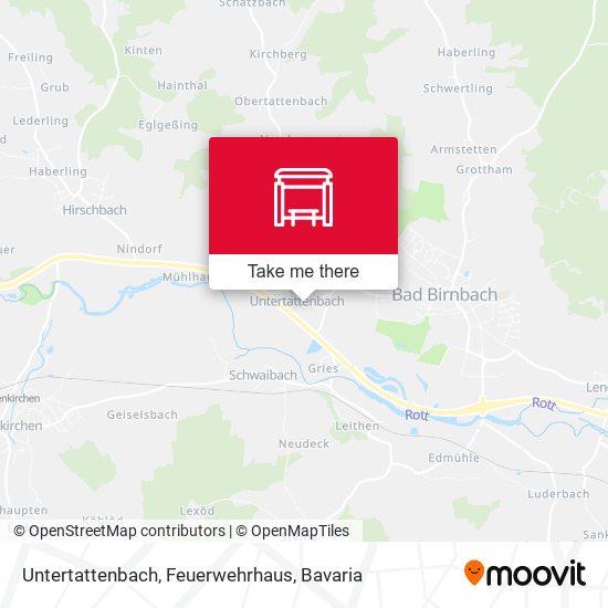 Untertattenbach, Feuerwehrhaus map