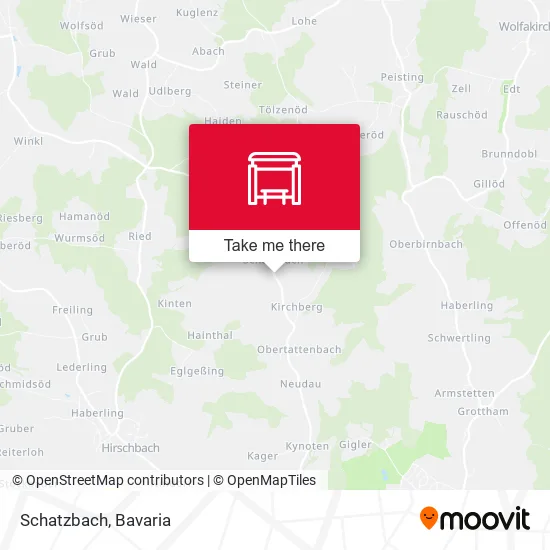 Карта Schatzbach