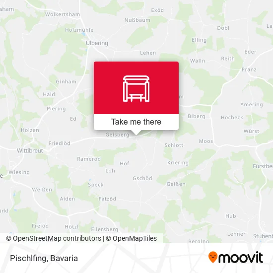 Карта Pischlfing