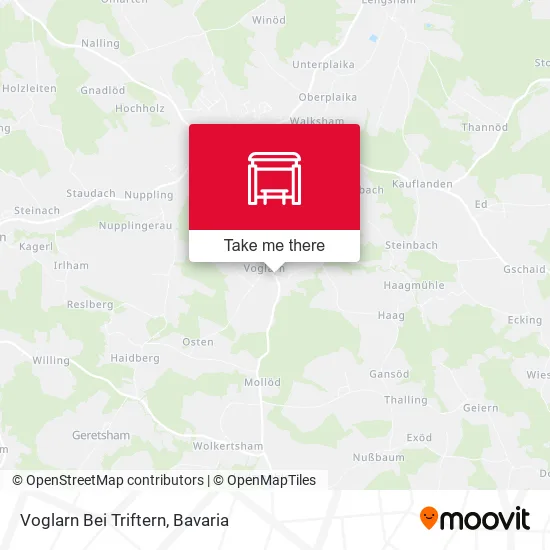 Карта Voglarn Bei Triftern
