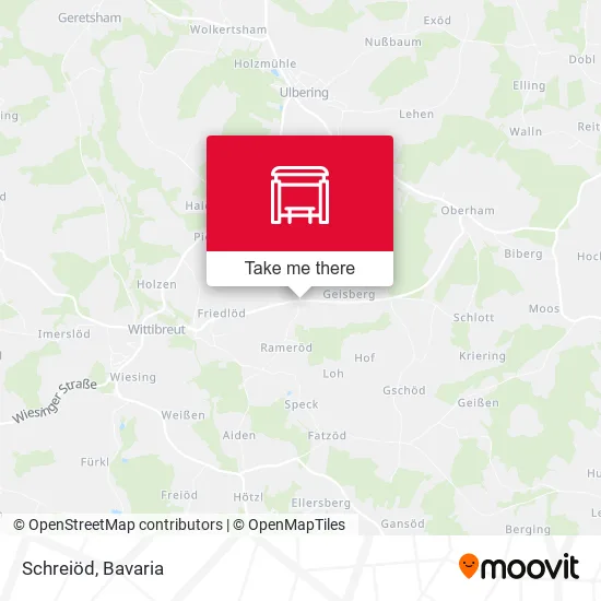 Карта Schreiöd