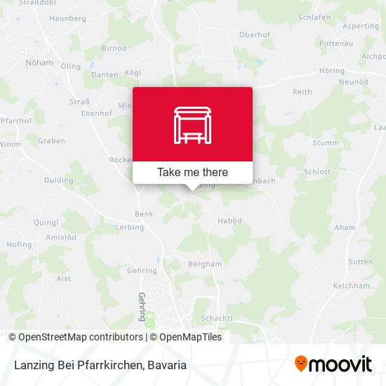Lanzing Bei Pfarrkirchen map