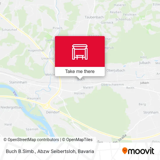 Карта Buch B.Simb., Abzw Seibertsloh