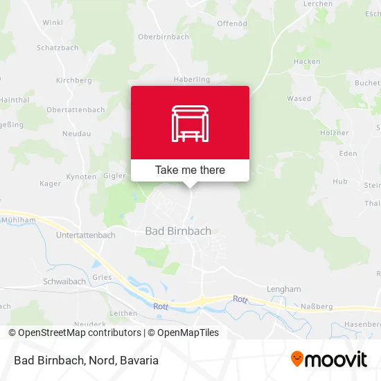 Карта Bad Birnbach, Nord