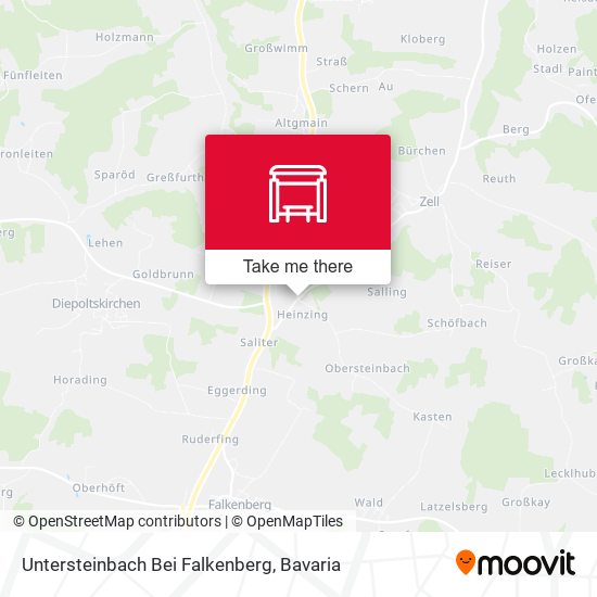Untersteinbach Bei Falkenberg map