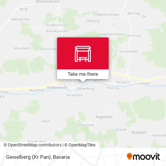 Карта Geiselberg (Kr Pan)