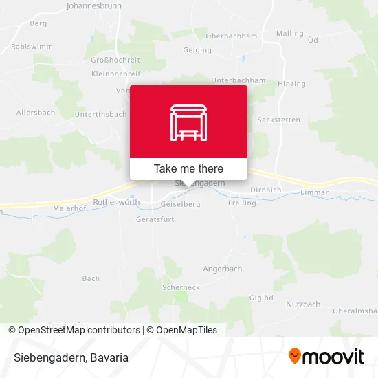 Карта Siebengadern