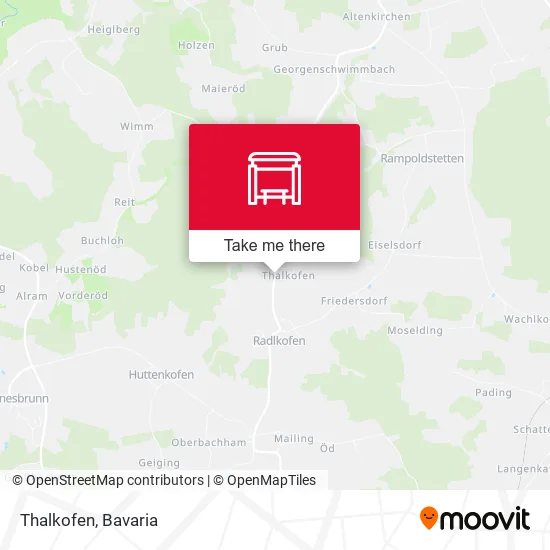 Карта Thalkofen