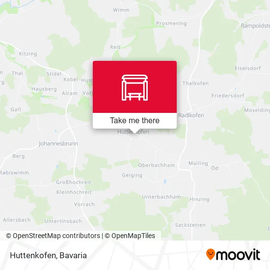Карта Huttenkofen