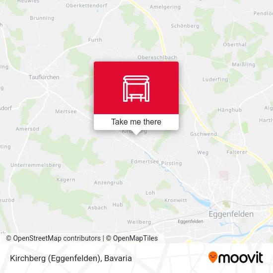Карта Kirchberg (Eggenfelden)