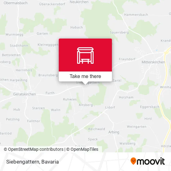 Карта Siebengattern
