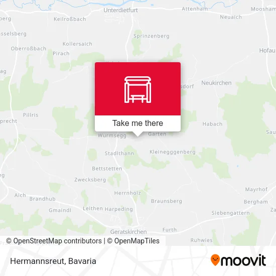 Карта Hermannsreut