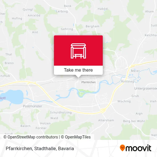 Pfarrkirchen, Stadthalle map