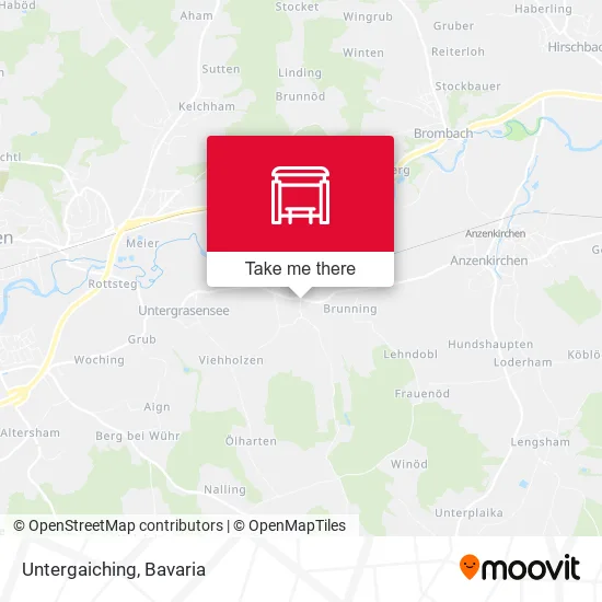 Карта Untergaiching