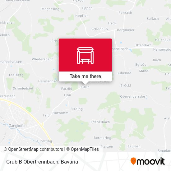Карта Grub B Obertrennbach