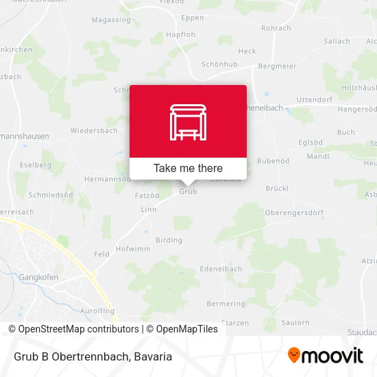 Карта Grub B Obertrennbach