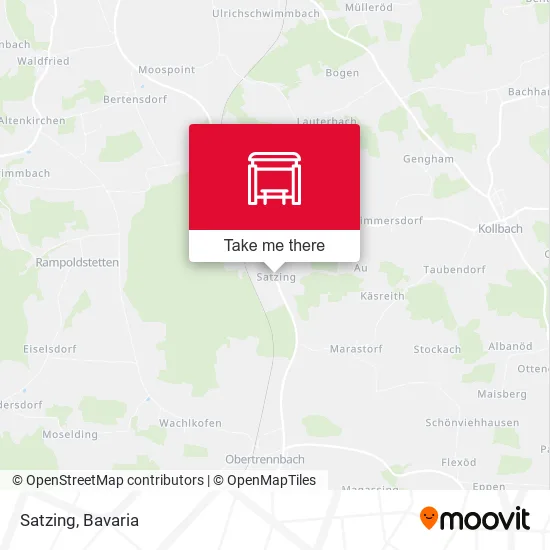 Карта Satzing