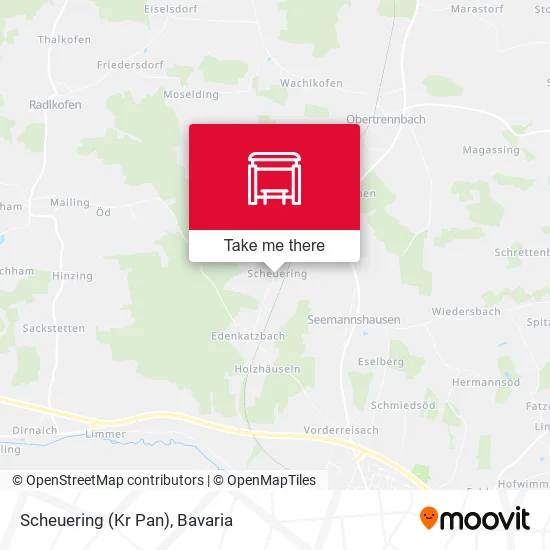 Карта Scheuering (Kr Pan)