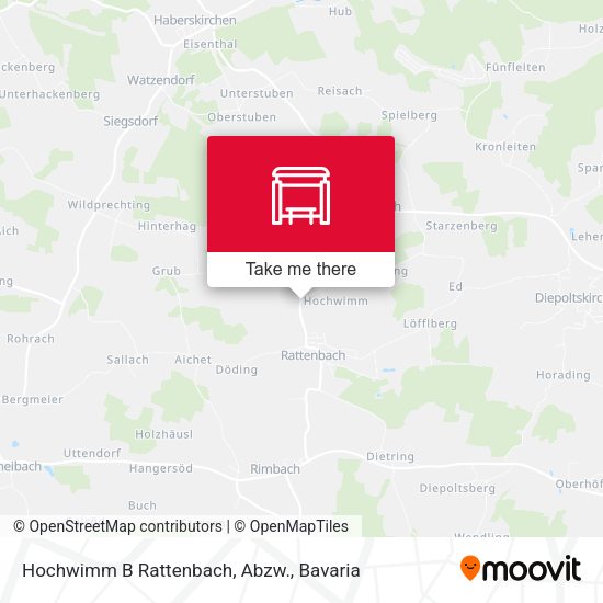 Hochwimm B Rattenbach, Abzw. map