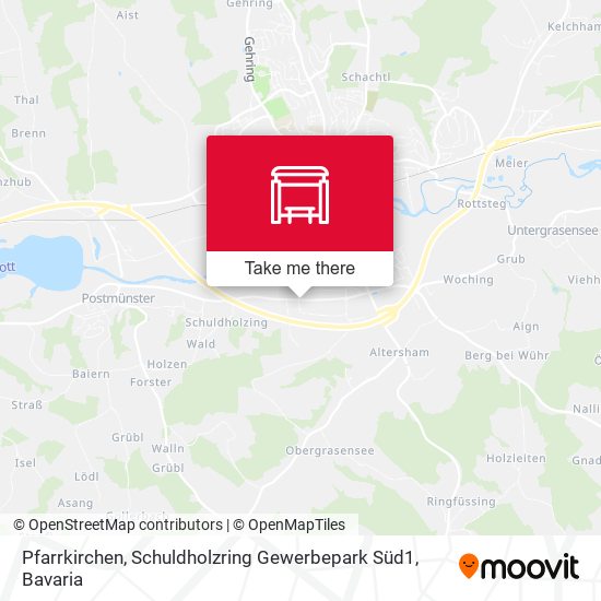 Pfarrkirchen, Schuldholzring Gewerbepark Süd1 map