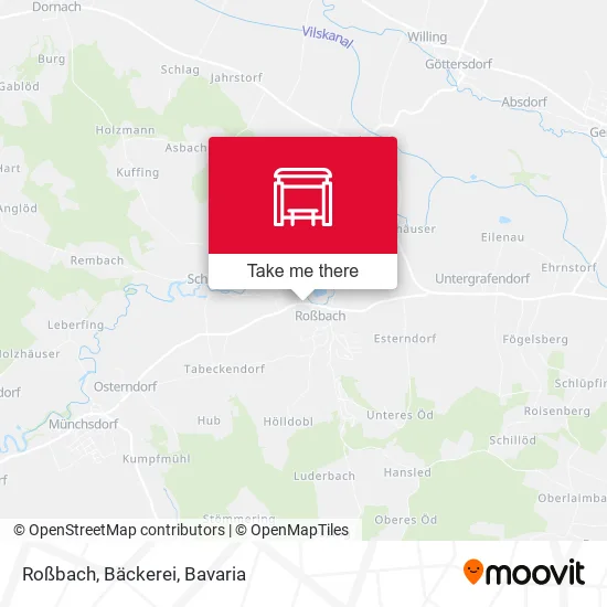Карта Roßbach, Bäckerei