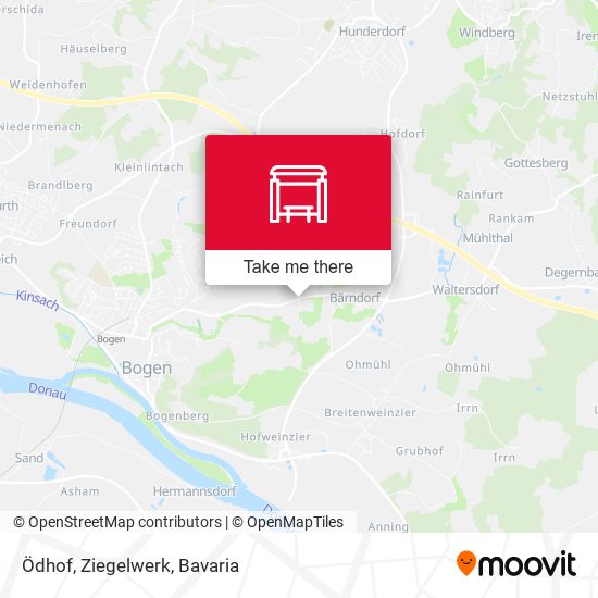 Ödhof, Ziegelwerk map
