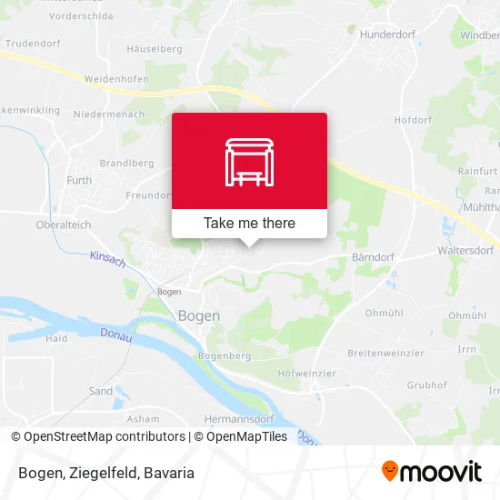 Карта Bogen, Ziegelfeld