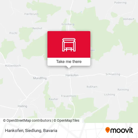 Карта Hankofen, Siedlung