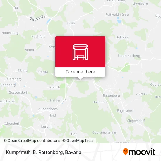 Карта Kumpfmühl B. Rattenberg