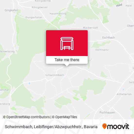 Schwimmbach, Leiblfinger / Abzwpuchhstr. map