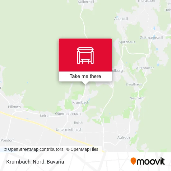 Карта Krumbach, Nord