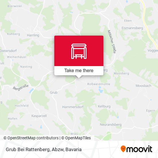 Grub Bei Rattenberg, Abzw map