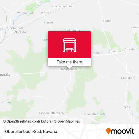 Карта Oberellenbach-Süd