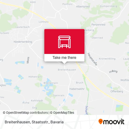 Breitenhausen, Staatsstr. map