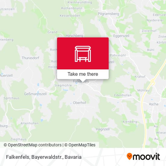 Falkenfels, Bayerwaldstr. map