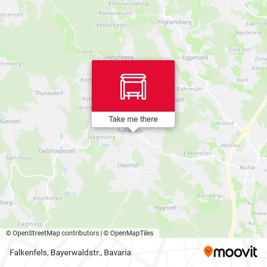 Карта Falkenfels, Bayerwaldstr.