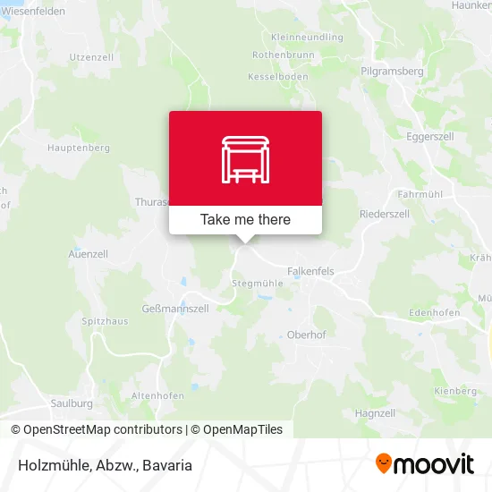Карта Holzmühle, Abzw.