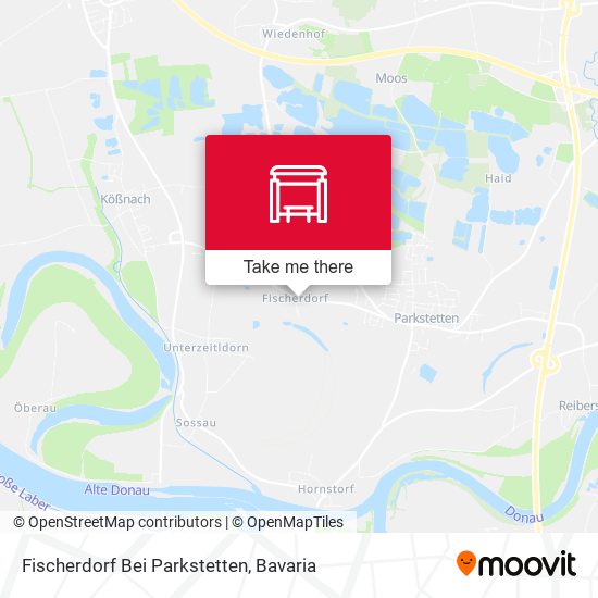 Fischerdorf Bei Parkstetten map