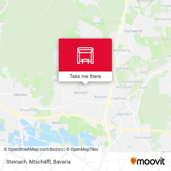 Карта Steinach, Altschäffl