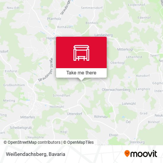 Карта Weißendachsberg