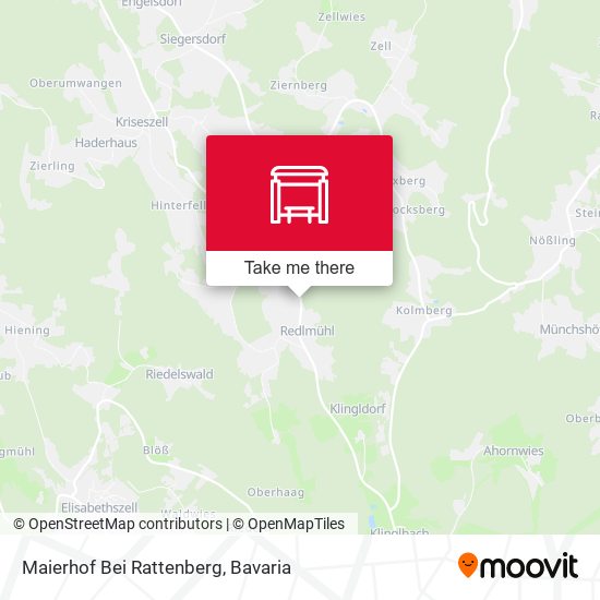 Maierhof Bei Rattenberg map