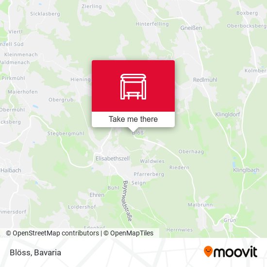 Карта Blöss