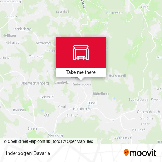 Карта Inderbogen