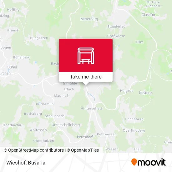 Карта Wieshof