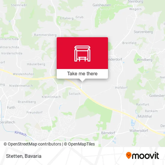 Карта Stetten